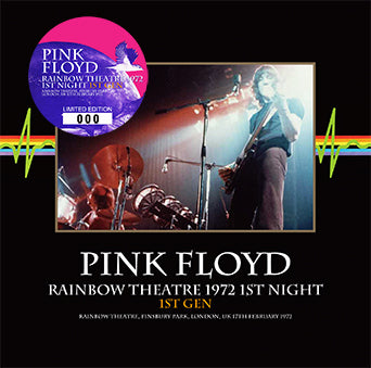 PINK FLOYD / RAINBOW THEATRE 1972 1ST NIGHT 1ST GEN (2CD)