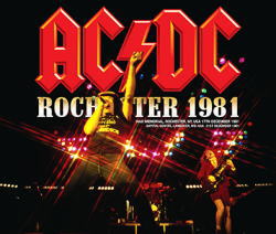 AC/DC / ROCHESTER 1981 SOUNDBOARD (2CDR+1DVDR)