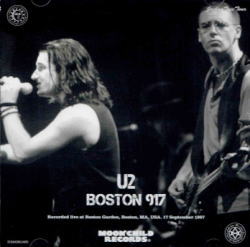 U2 Boston 917 Joshua Tree Tour 1987 2CD Soundboard Moonchild Records