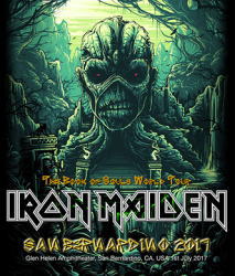 IRON MAIDEN / SAN BERNARDINO 2017 (2CDR+1DVDR)