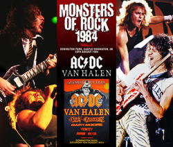 V.A. (AC/DC, VAN HALEN) / MONSTERS OF ROCK 1984 VOL.2 (4CDR+1DVDR)