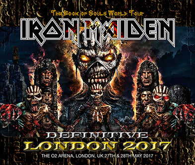 IRON MAIDEN / DEFINITIVE LONDON 2017 (4CDR)