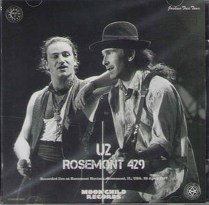 U2 Rosemont 429 Joshua Tree Tour 1987 2CD Moonchild Records