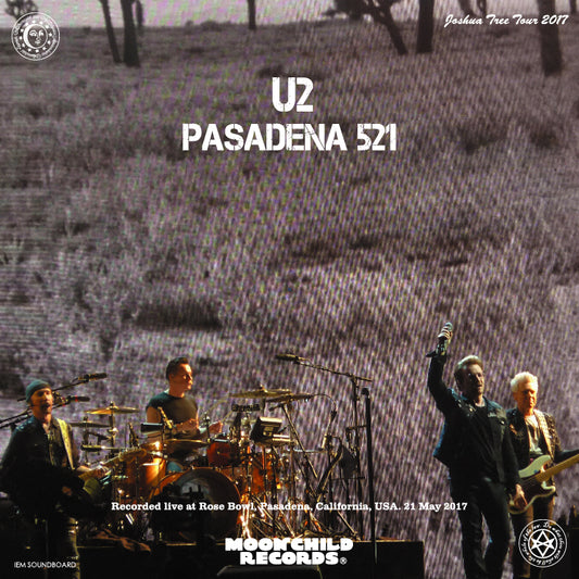 U2 Pasadena 521 Joshua Tree Tour 2017 2CD Moonchild Records