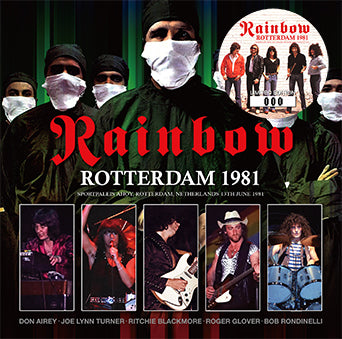RAINBOW / ROTTERDAM 1981 (2CD+1DVDR)