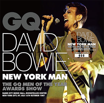 DAVID BOWIE / NEW YORK MAN STEREO SOUNDBOARD (2CD+1DVDR)