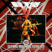 Load image into Gallery viewer, VAN HALEN / CALIFORNIA WORLD MUSIC FESTIVAL 1979 (1CDR)
