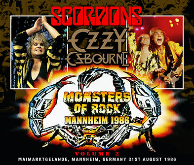 V.A. (OZZY OSBOURNE/SCORPIONS) / MONSTERS OF ROCK MANNHEIM 1986 VOLUME 2 (3CDR)