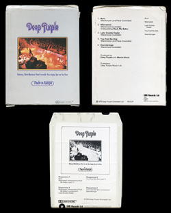 DEEP PURPLE / MADE IN EUROPE UK 8 TRACK STEREO CARTRIDGE (1CD)