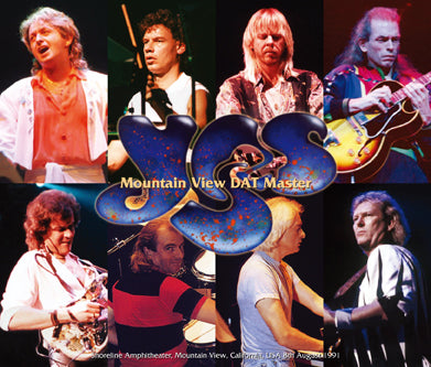 YES / MOUNTAIN VIEW 1991 DAT MASTER STEREO SOUNDBOARD (3CDR)