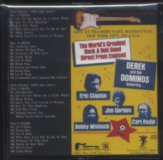 DEREK & THE DOMINOS / LIVE AT THE FILLMORE (4CD BOX)