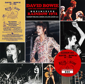 DAVID BOWIE / DEFINITIVE RAINBOW 1972 (2CD)