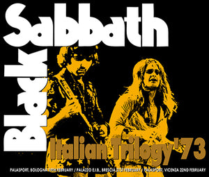 BLACK SABBATH / ITALIAN TRILOGY '73 (3CDR)