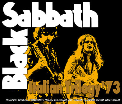 BLACK SABBATH / ITALIAN TRILOGY '73 (3CDR)