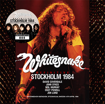 WHITESNAKE / DEFINITIVE STOCKHOLM 1984 (2CD)