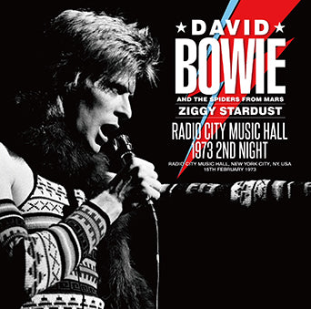 DAVID BOWIE / RADIO CITY MUSIC HALL 1973 2ND NIGHT (2CDR)