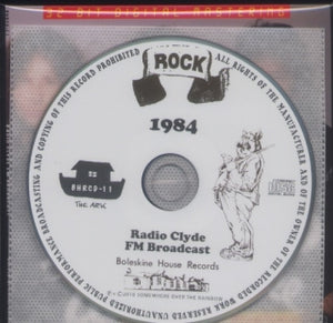 WHITESNAKE / RADIO CLYDE FM BROADCAST (1CD)