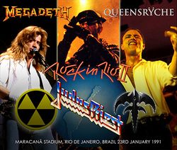 JUDAS PRIEST & MEGADETH & QUEENSRYCHE / ROCK IN RIO II PRO SHOT (3DVDR)