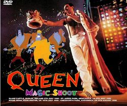 QUEEN / MAGIC SHOOT UK TOUR 1986 (4DVDR)