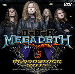 MEGADETH / BLOODSTOCK 2017 PRO SHOT (1DVDR)