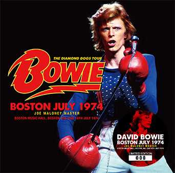 DAVID BOWIE / BOSTON JULY 1974 JOE MALONEY MASTER (2CD)