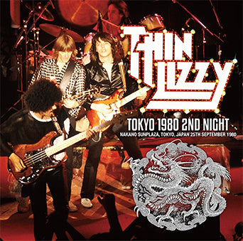 THIN LIZZY / TOKYO 1980 2ND NIGHT (2CD) Stereo Soundboard