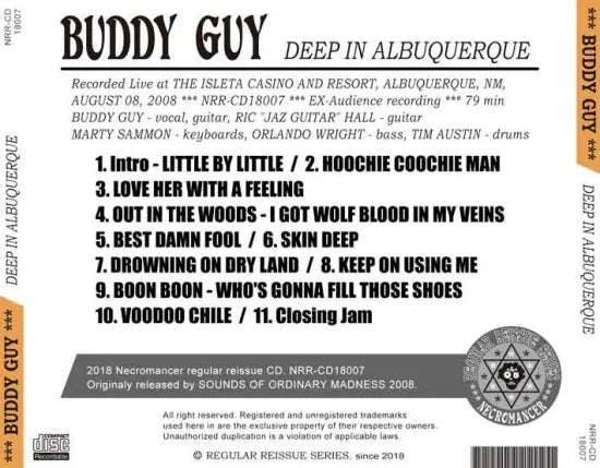 BUDDY GUY / DEEP IN ALBUQUERQUE (1CDR)