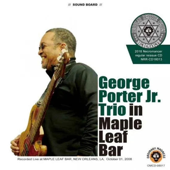 GEORGE PORTER JR. TRIO / IN MAPLE LEAF BAR 2008 (2CDR)