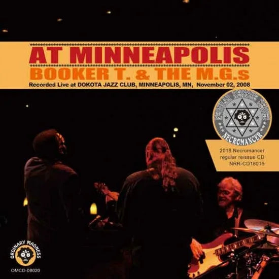 BOOKER T. & THE M.G.S / AT MINNEAPOLIS 2008 (2CDR)