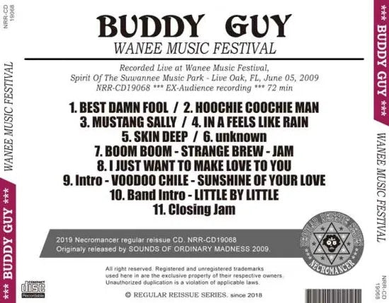 BUDDY GUY / WANEE MUSIC FESTIVAL (1CDR)