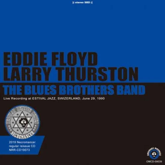 EDDIE FLOYD & LARRY THURSTON WITH THE BLUES BROTHERS BAND / Live Recorded at Estival Jazz, Swizerland, June 29, 1990 (2CDR)