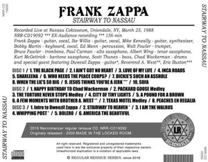 FRANK ZAPPA / STAIRWAY TO NASSAU (3CDR)