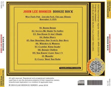 Load image into Gallery viewer, JOHN LEE HOOKER / BOOGIE ROCK (1CDR)
