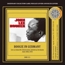 Load image into Gallery viewer, JOHN LEE HOOKER / BOOGIE IN GERMANY (1CDR)
