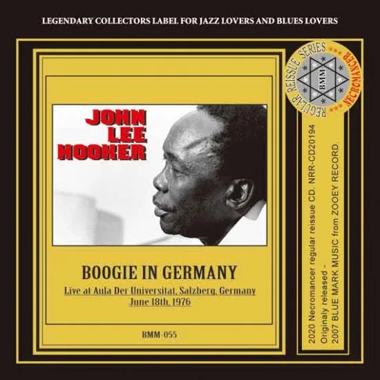 JOHN LEE HOOKER / BOOGIE IN GERMANY (1CDR)