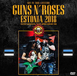 GUNS N' ROSES / ESTONIA 2018 (1DVDR)