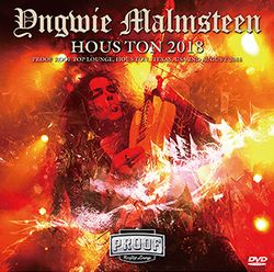 YNGWIE J. MALMSTEEN / HOUSTON 2018 (1DVDR)