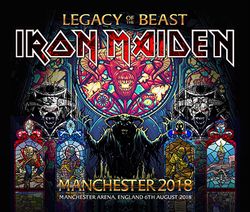 IRON MAIDEN / MANCHESTER 2018 (2CDR+1DVDR)