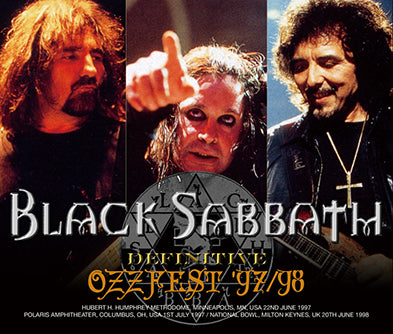 BLACK SABBATH / DEFINITIVE OZZFEST '97/98 (4CDR)