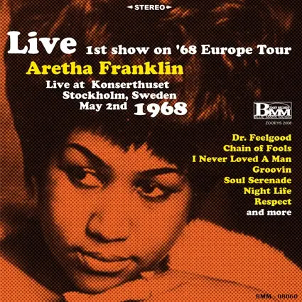 ARETHA FRANKLIN / LIVE 1968 (1CDR)