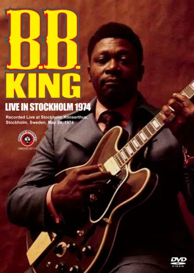 B.B. KING / LIVE IN STOCKHOLM 1974 (1DVDR)