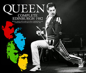 QUEEN / COMPLETE EDINBURGH 1982 (4CDR)