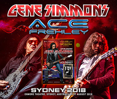 GENE SIMMONS / ACE FREHLEY / SYDNEY 2018 KISS (3CDR )