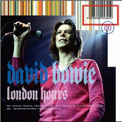 DAVID BOWIE / LONDON HOURS SOUNDBOARD (2CD+1DVDR)