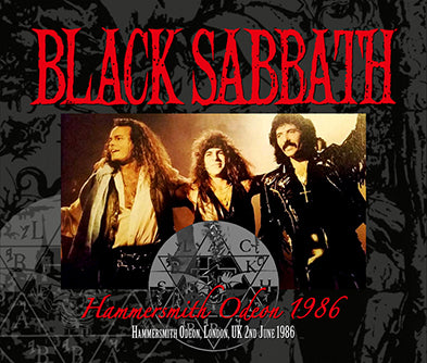 BLACK SABBATH / HAMMERSMITH ODEON 1986 (3CDR)