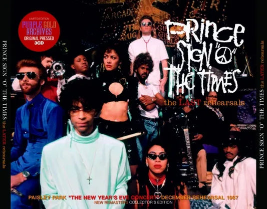 PRINCE / SIGN 'O' THE TIMES THE LAST REHEARSALS (3CD)