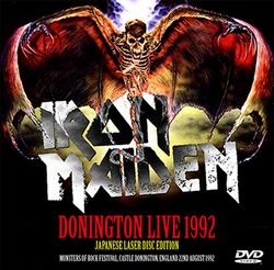 IRON MAIDEN / DONINGTON LIVE 1992 JAPANESE LASER DISC EDITION PRO SHOT (2DVDR)