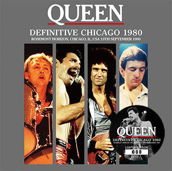 QUEEN / DEFINITIVE CHICAGO 1980 (2CD+1DVDR)