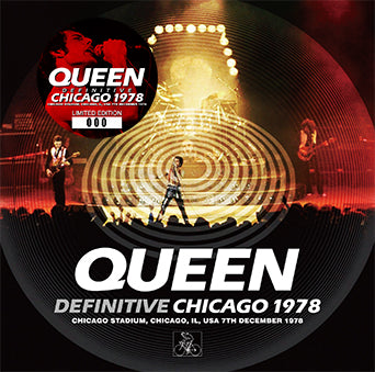 QUEEN / DEFINITIVE CHICAGO 1978 (2CD+1DVDR)