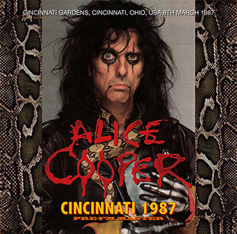 ALICE COOPER / CINCINNATI 1987 PRE-FM MASTER (1CDR)